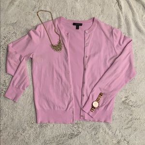 J. Crew Cotton Cardigan Sweater